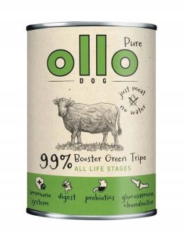 Ollo karma mokra BOOSTER ZIELONE ŻWACZE 400g