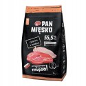 Pan Mięsko Karma PIES cielęcina z indykiem chrupki M 3kg
