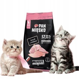 Pan Mięsko Kurczak z królikiem 1,6KG kociak