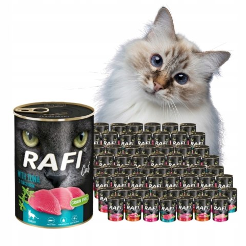 Rafi Cat Dolina Noteci Tuńczyk Cielęcina Kaczka 36x400 ULUBIONE SMAKI