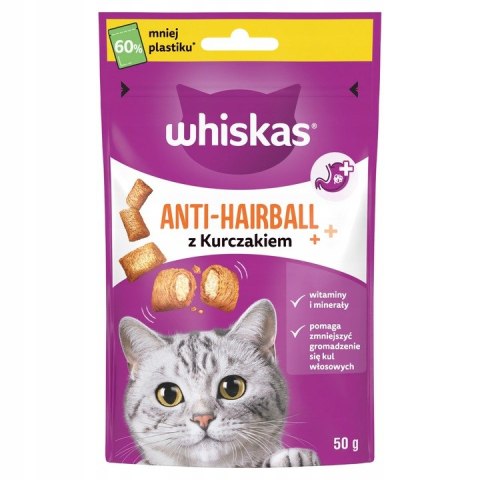 WHISKAS MIX PRZYSMAKÓW 8szt ZESTAW dentabites hairball relax