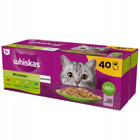 Whiskas 4 boxy MIX SMAKÓW AROMATIC Klasyczne Posiłki