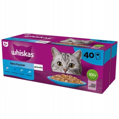 Whiskas 4 boxy MIX SMAKÓW AROMATIC Klasyczne Posiłki