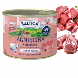 BALTICA SMAKI REGIONÓW Kot dorosły Jagnięcina z cielęciną 185g