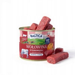 Baltica Smaki Regionów Wołowina 185g dla kota Bezzbożowa Karma