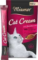 Miamor Cat Cream wołowina i warzywa pasta dla kota przysmak 5x15g