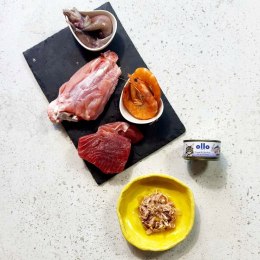 Ollo Cat nr 5 Tuna & Salmon in broth 70g