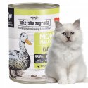 Wiejska Zagroda monobiałkowa kot mix SMAKÓW 12x400g KACZKA PRZEPIÓRKA