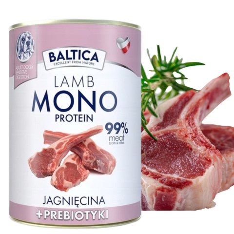 BALTICA NUTRACEUTIC MONO JAGNIĘCINA Z PREBIOTYKIEM 400G