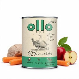 OLLO PUSZKA PIES UMAMI GĘŚ I INDYK 850G