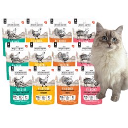 WIEJSKA ZAGRODA FILECIKI DLA KOTA 12X85