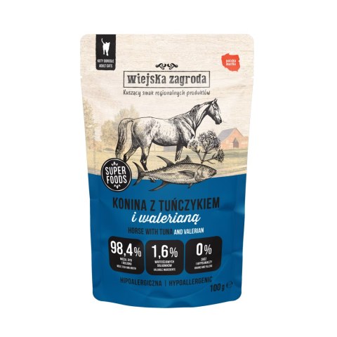 Wiejska Zagroda Saszetki dla kota 24x100