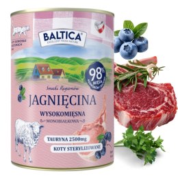 BALTICA SMAKI REGIONÓW Kot dorosły Jagnięcina 400g
