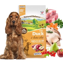 Baltica Kaczka M/L 3kg karma dla psa sucha Natural Balance