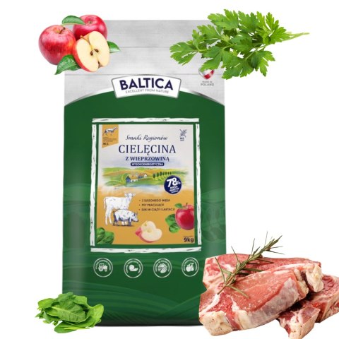 Baltica Smaki Regionów Cielęcina z wieprzowiną M\L 9kg