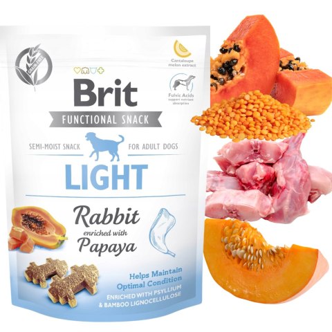 Brit Care Functional snack Light 150g królik