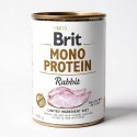Brit MonoProtein Rabbit 400 monobiałkowy królik monoproteinowy ALERGIK