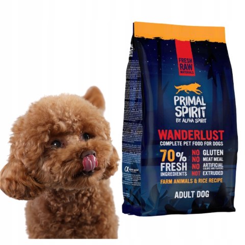 Karma Półmiękka Primal Spirit Wanderlust 1kg pyszna półmiękka karma dla psa