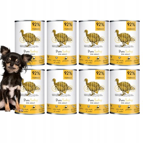 OLLO INDYK PURE TURKY 8x400 MONOBIAŁKOWY INDYK