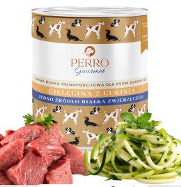 PERRO CIELĘCINA Z CUKINIĄ 800