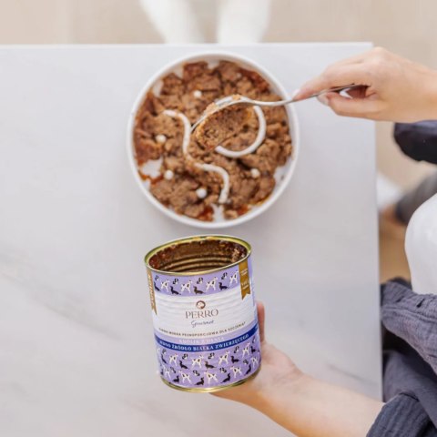 PERRO JUNIOR Gourmet Królik z dynią 6x400g