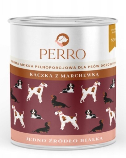Perro Kaczka z Marchewką 800g