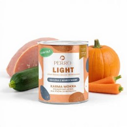 Perro Light Kaczka z warzywami - monobiałkowa formuła dla psów dorosłych 800g