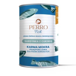 Perro Sardynka z Cukinią 400g Karma Mokra dla Psa Monobiałkowa