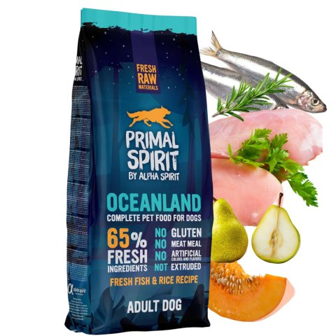 Primal Spirit Oceanland 12kg półmiękka karma dla psa