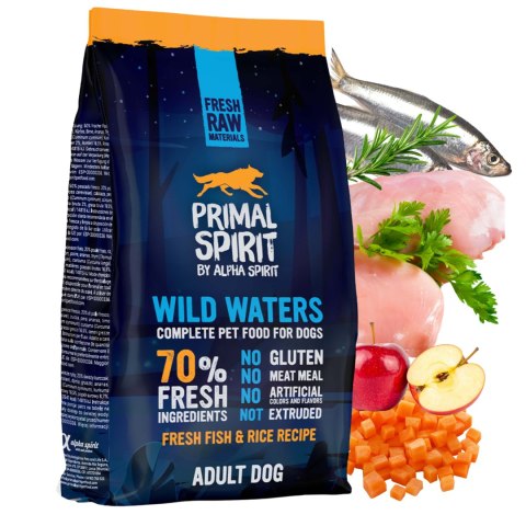 Primal Spirit Wild Waters 1kg półmiękka karma dla psa