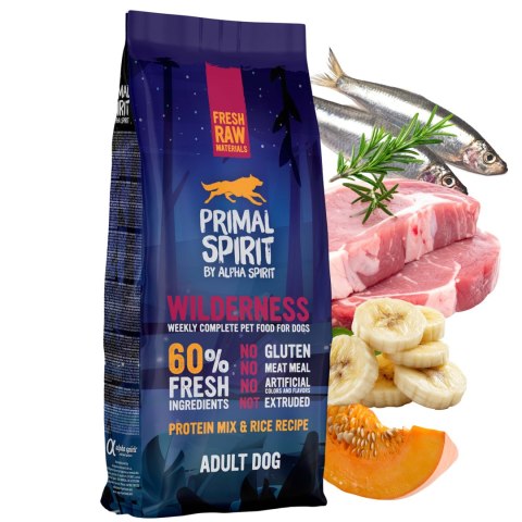 Primal Spirit Wilderness 12kg Półmiękka karma