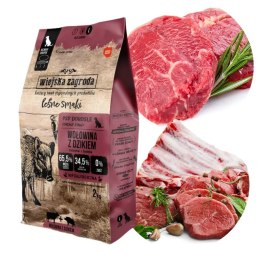 WIEJSKA ZAGRODA Wołowina z dzikiem 2kg