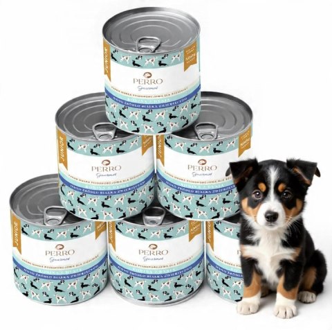 ZESTAW PERRO Gourmet Konina z dynią 6X400g dla szczeniąt