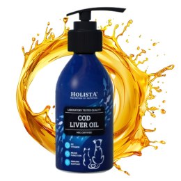 Holista COD LIVER Tran z dorsza dla psa i kota 100ml