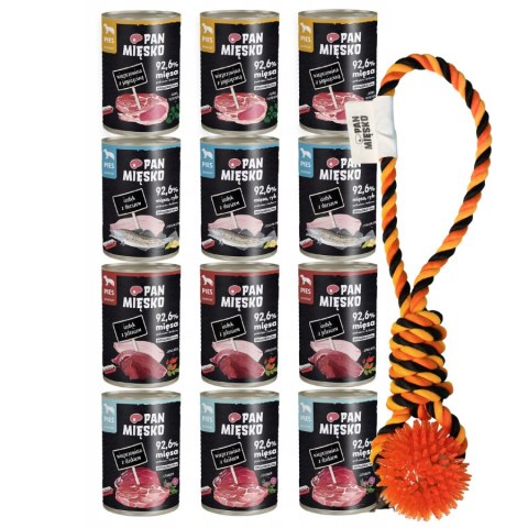 Pan Mięsko 12x400 Mix Smaków SZARPAK
