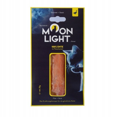 Przysmak dla Kota MOONLIGHT 100 % Filet z Kaczki Karma uzupełniająca 22g