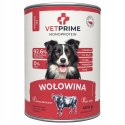 VetPrime Monoprotein Wołowina 400g karma mokra dla psa bez zbóż