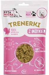 Syta Micha Trenerki z indykiem dla psa 80g nagroda