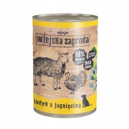 Wiejska Zagroda 400g indyk z jagnięciną puszka