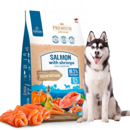 Polusa łosoś z krewetką Salmon with Shrimps 3kg