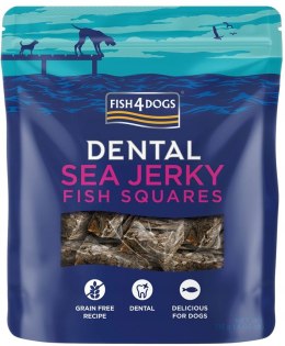 Fish4Dogs Dental Sea Jerky Fish Squares przysmak dla psa 115g
