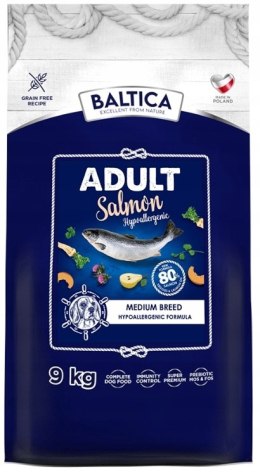 Baltica ADULT Salmon Hypoallergenic 9kg MEDIUM