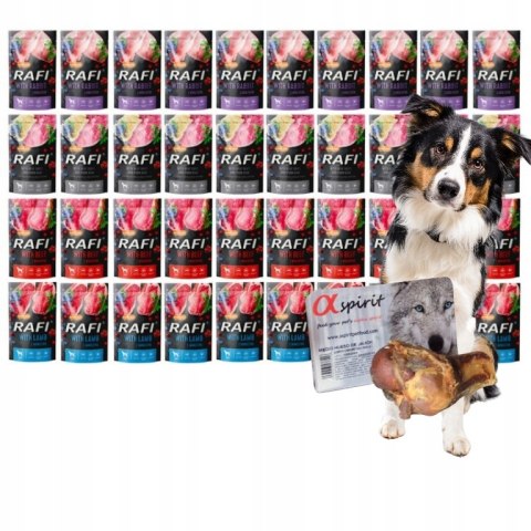 DOLINA NOTECI Karma mokra RAFI MIX Smaków 24 x 500g najlepsze smaki