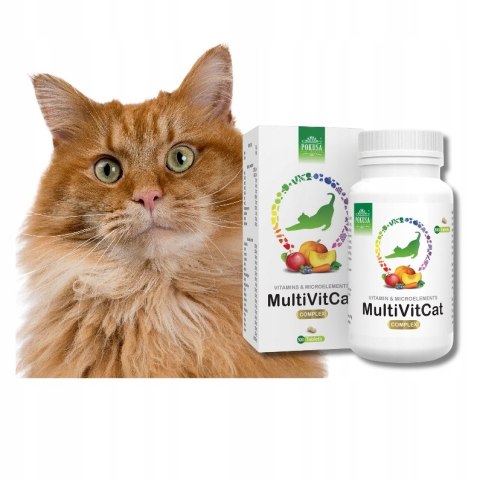Pokusa GreenLine MultiVitCat 300tab witaminy dla kota