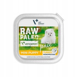 Raw Paleo Pate Mini Puppy TURKEY tackaalu tray 150g