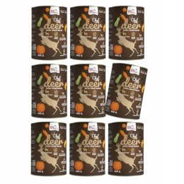 Syta Micha CHEF Mokra karma dla psa Jeleń z warzywami 9X400g PUSZKA DEER