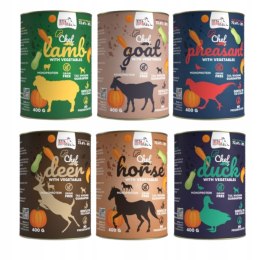 Syta Micha CHEF ZESTAW MONOPROTEIN 6x400G MIX NAJLEPSZYCH SMAKÓW