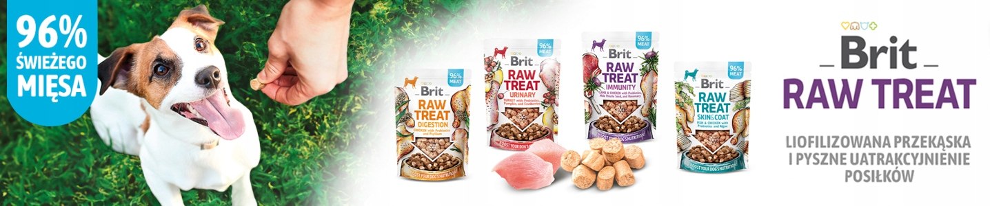 Przysmak dla Psa Liofilizowany Brit Raw Treat x4 Rodzaj ciasteczka